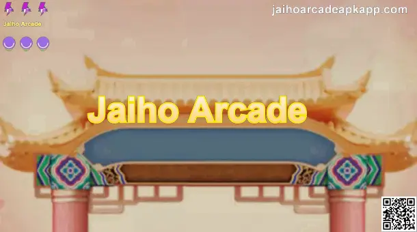 Jaiho Arcade homepage preview image showing a gaming-style interface for Indian users